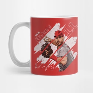 Paul DeJong St. Louis Stripes Mug